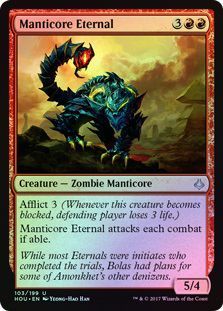 Manticore Eternal 103 199 Foil Manticore Eternal 103 199 Foil