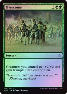 Overcome 125 199 Foil Hour of Devastation Foil Singles Overcome 125 199 Foil Hour of Devastation Foil Singles