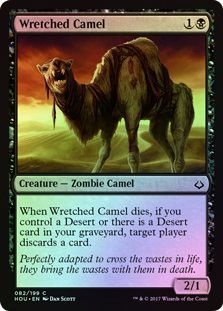 Wretched Camel 082 199 Foil Hour of Devastation Foil Singles Wretched Camel 082 199 Foil Hour of Devastation Foil Singles