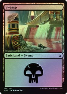 Swamp 195 199 Foil Hour of Devastation Foil Singles Swamp 195 199 Foil Hour of Devastation Foil Singles