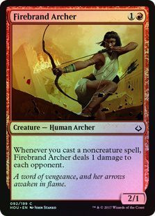 Firebrand Archer 092 199 Foil Hour of Devastation Foil Singles Firebrand Archer 092 199 Foil Hour of Devastation Foil Singles