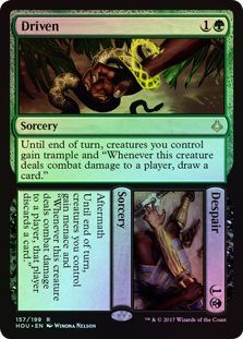 Driven Despair 157 199 Foil Hour of Devastation Foil Singles Driven Despair 157 199 Foil Hour of Devastation Foil Singles