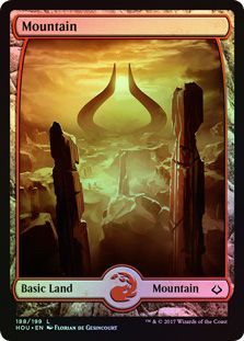 Mountain 188 199 Full Art Foil Hour of Devastation Foil Singles Mountain 188 199 Full Art Foil Hour of Devastation Foil Singles