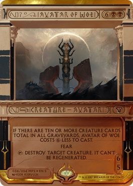 Avatar of Woe 38 54 Amonkhet Invocations Avatar of Woe 38 54 Amonkhet Invocations