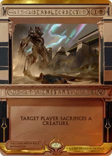 Diabolic Edict 41 54 Amonkhet Invocations Diabolic Edict 41 54 Amonkhet Invocations
