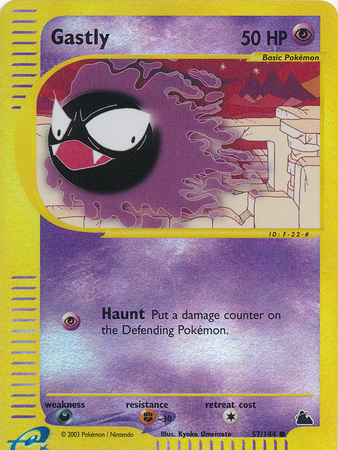 Gastly 57 144 Common Reverse Holo Gastly 57 144 Common Reverse Holo