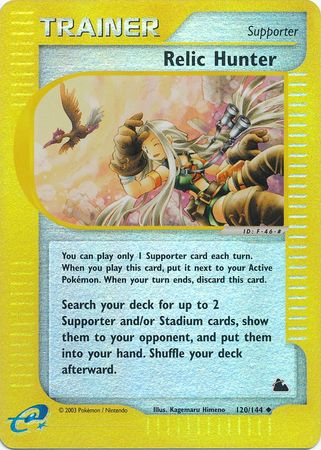 Relic Hunter 120 144 Uncommon Reverse Holo Skyridge Reverse Holo Singles Relic Hunter 120 144 Uncommon Reverse Holo Skyridge Reverse Holo Singles