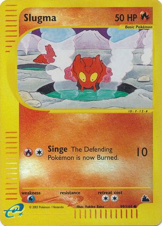 Slugma 99 144 Common Reverse Holo Slugma 99 144 Common Reverse Holo