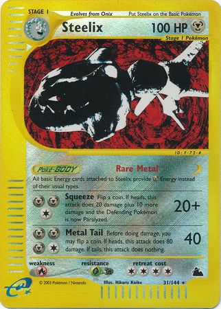 Pokemon Steelix and Onix - Rare Card Evolution Set Algeria