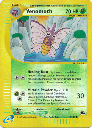 Venomoth - Skyridge Reverse Holo - Pokemon | TrollAndToad