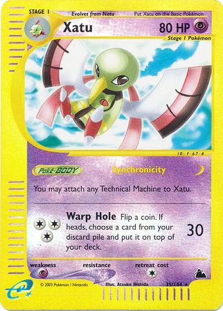 Xatu 35 144 Rare Reverse Holo Xatu 35 144 Rare Reverse Holo
