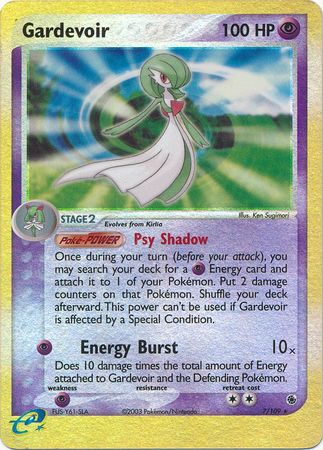 Gardevoir Ruby Sapphire 7/109 Values - MAVIN