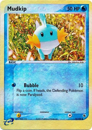 Mudkip - Ex Ruby & Sapphire Reverse Holo - Pokemon | TrollAndToad