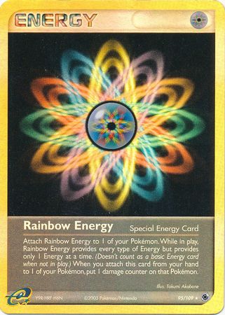 Rainbow Energy 95 109 Rare Reverse Holo Rainbow Energy 95 109 Rare Reverse Holo