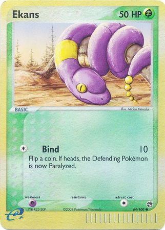 Ekans 64 100 Common Reverse Holo Ex Sandstorm Reverse Holo Singles Ekans 64 100 Common Reverse Holo Ex Sandstorm Reverse Holo Singles