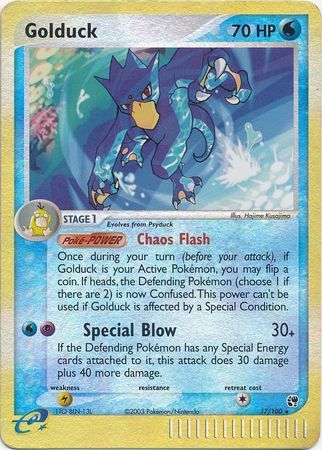Golduck 17 100 Rare Reverse Holo Golduck 17 100 Rare Reverse Holo