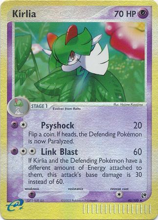 Kirlia 40 100 Uncommon Reverse Holo Kirlia 40 100 Uncommon Reverse Holo