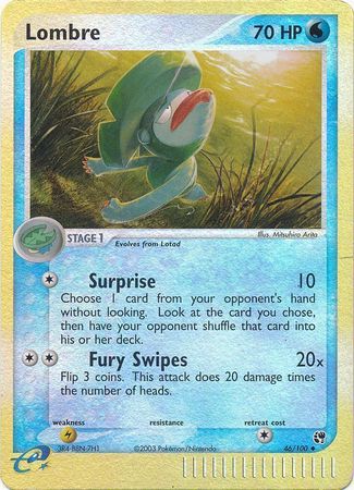 Lombre 46 100 Uncommon Reverse Holo Ex Sandstorm Reverse Holo Singles Lombre 46 100 Uncommon Reverse Holo Ex Sandstorm Reverse Holo Singles