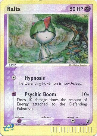 Ralts 74 100 Common Reverse Holo Ralts 74 100 Common Reverse Holo