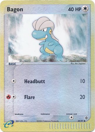Bagon 49 97 Common Reverse Holo Ex Dragon Reverse Holo Singles Bagon 49 97 Common Reverse Holo Ex Dragon Reverse Holo Singles