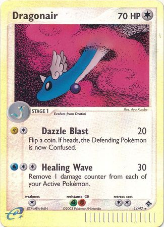 Dragonair 14 97 Rare Reverse Holo Ex Dragon Reverse Holo Singles Dragonair 14 97 Rare Reverse Holo Ex Dragon Reverse Holo Singles