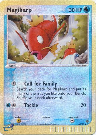 Magikarp - 60/97 - Common Reverse Holo