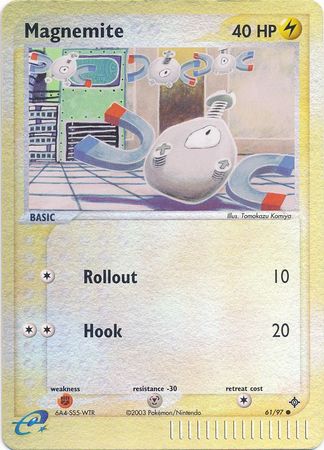 Magnemite 61 97 Common Reverse Holo Ex Dragon Reverse Holo Singles Magnemite 61 97 Common Reverse Holo Ex Dragon Reverse Holo Singles