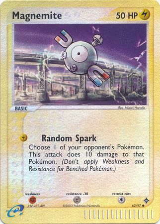 Magnemite 62 97 Common Reverse Holo Ex Dragon Reverse Holo Singles Magnemite 62 97 Common Reverse Holo Ex Dragon Reverse Holo Singles