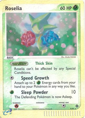 Roselia 9 97 Holo Rare Reverse Holo Roselia 9 97 Holo Rare Reverse Holo