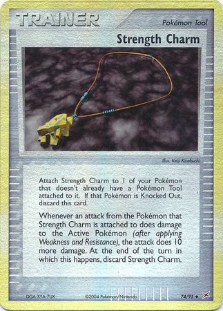 Strength Charm 74 95 Uncommon Reverse Holo Strength Charm 74 95 Uncommon Reverse Holo