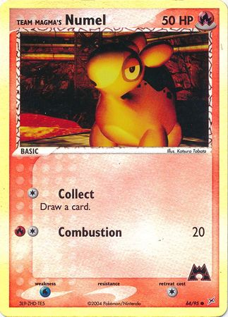 Team Magma s Numel 64 95 Common Reverse Holo Team Magma s Numel 64 95 Common Reverse Holo