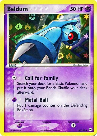 Beldum 54 101 Common Reverse Holo Ex Hidden Legends Reverse Holo Singles Beldum 54 101 Common Reverse Holo Ex Hidden Legends Reverse Holo Singles