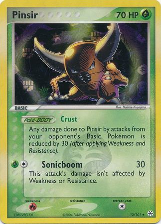 Pinsir 13 101 Holo Rare Reverse Holo Ex Hidden Legends Reverse Holo Singles Pinsir 13 101 Holo Rare Reverse Holo Ex Hidden Legends Reverse Holo Singles