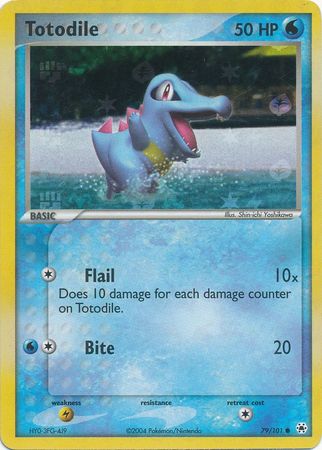 Totodile 79 101 Common Reverse Holo Totodile 79 101 Common Reverse Holo