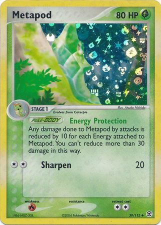 Pokemon CARD Ditto 4/112 Fire Red Leaf Green = Holo Rare Values - MAVIN