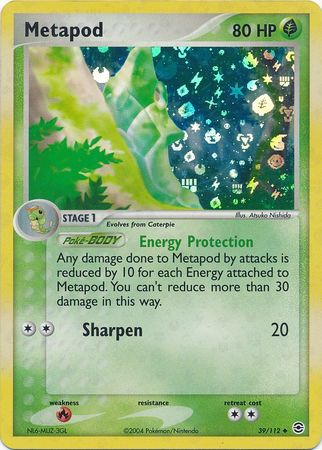 Pokemon Card EX Fire red FRLG Rev holo Onix 42/112 PSA