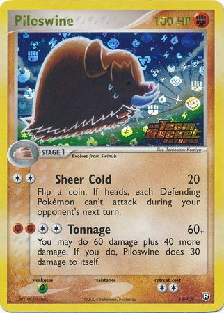 Piloswine 13 109 Holo Rare Reverse Holo Ex Team Rocket Returns Reverse Holo Singles Piloswine 13 109 Holo Rare Reverse Holo Ex Team Rocket Returns Reverse Holo Singles