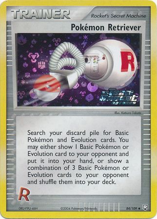 Pokemon Retriever 84 109 Uncommon Reverse Holo Ex Team Rocket Returns Reverse Holo Singles Pokemon Retriever 84 109 Uncommon Reverse Holo Ex Team Rocket Returns Reverse Holo Singles