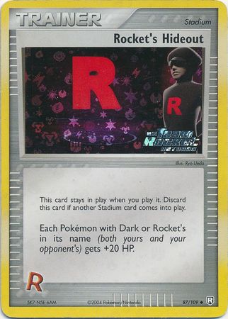 Rocket s Hideout 87 109 Uncommon Reverse Holo Ex Team Rocket Returns Reverse Holo Singles Rocket s Hideout 87 109 Uncommon Reverse Holo Ex Team Rocket Returns Reverse Holo Singles