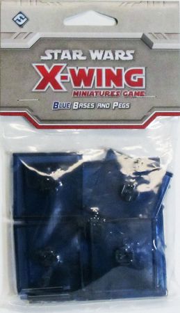 Star Wars X Wing Blue Bases and Pegs SWX43 Star Wars X Wing Blue Bases and Pegs SWX43