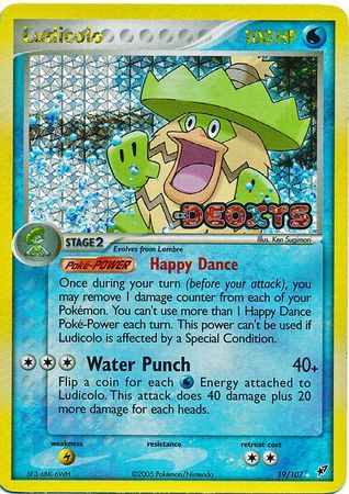 Ludicolo - Ex Deoxys Reverse Holo - Pokemon | TrollAndToad