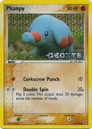 Phanpy 69 107 Common Reverse Holo Ex Deoxys Reverse Holo Singles Phanpy 69 107 Common Reverse Holo Ex Deoxys Reverse Holo Singles