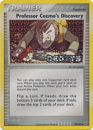 Professor Cozmo s Discovery 90 107 Uncommon Reverse Holo Ex Deoxys Reverse Holo Singles Professor Cozmo s Discovery 90 107 Uncommon Reverse Holo Ex Deoxys Reverse Holo Singles