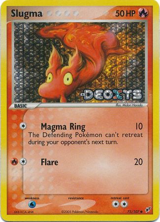 Slugma 75 107 Common Reverse Holo Slugma 75 107 Common Reverse Holo
