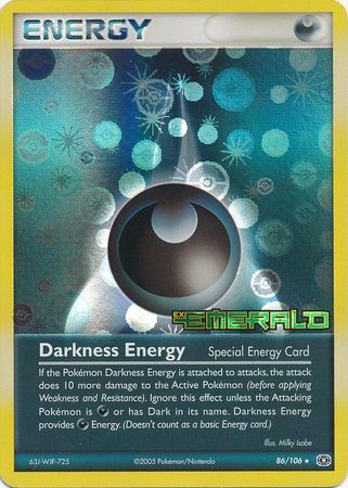 DARKNESS ENERGY - 93/100 - Majestic Dawn - Uncommon - Pokemon Card - NM