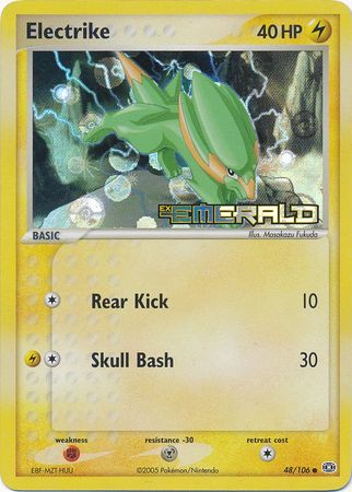 Electrike - 48/106 - Common Reverse Holo