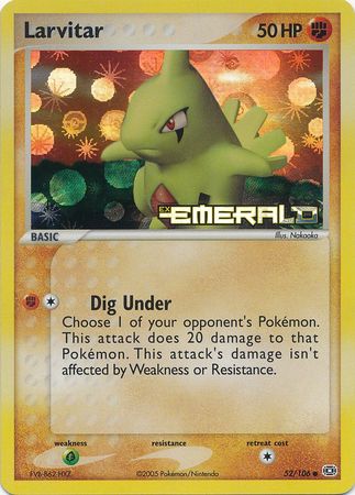 Pokemon Rare Holo Battle Frontier Trainer Stamp Ex Emerald Stamped 75/106