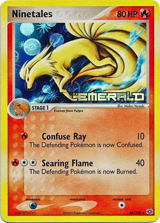 Ninetales, EX Emerald, TCG Card Database