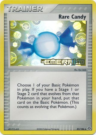 Rare Candy - 83/106 - Uncommon Reverse Holo