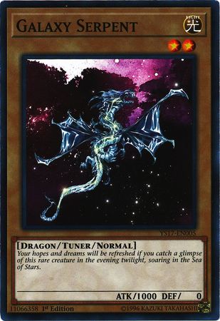 Galaxy Serpent YS17 EN005 Common 1st Edition Galaxy Serpent YS17 EN005 Common 1st Edition